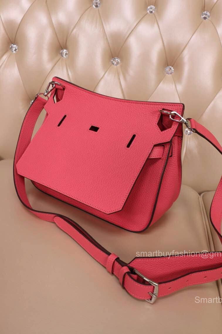 High Replica Hermes Jypsiere 31 Unisex Shoulder Bag Pink