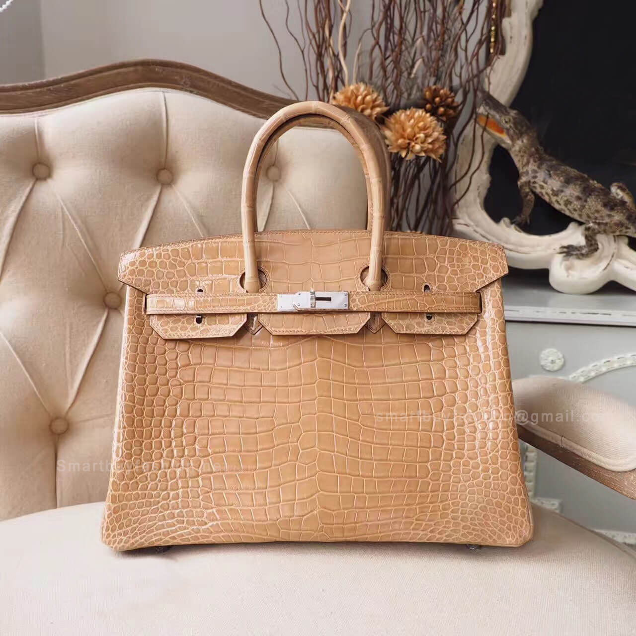 hermes exotic leather